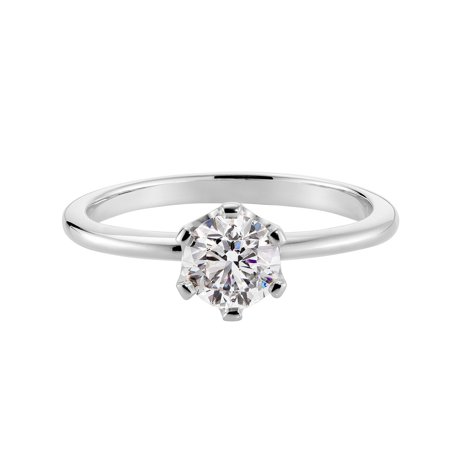 UrsulaB scaled Bauer anillo de compromiso Ursula Blanco y diamante