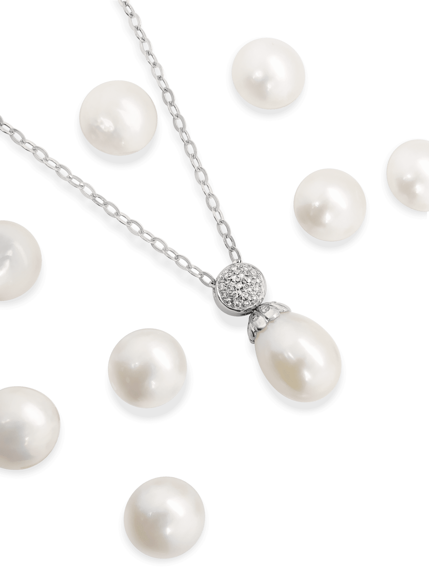 Collarpendienteperla