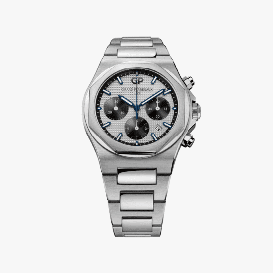 LAUREATO CHRONOGRAPH 42 MM PLATA/NEGRO