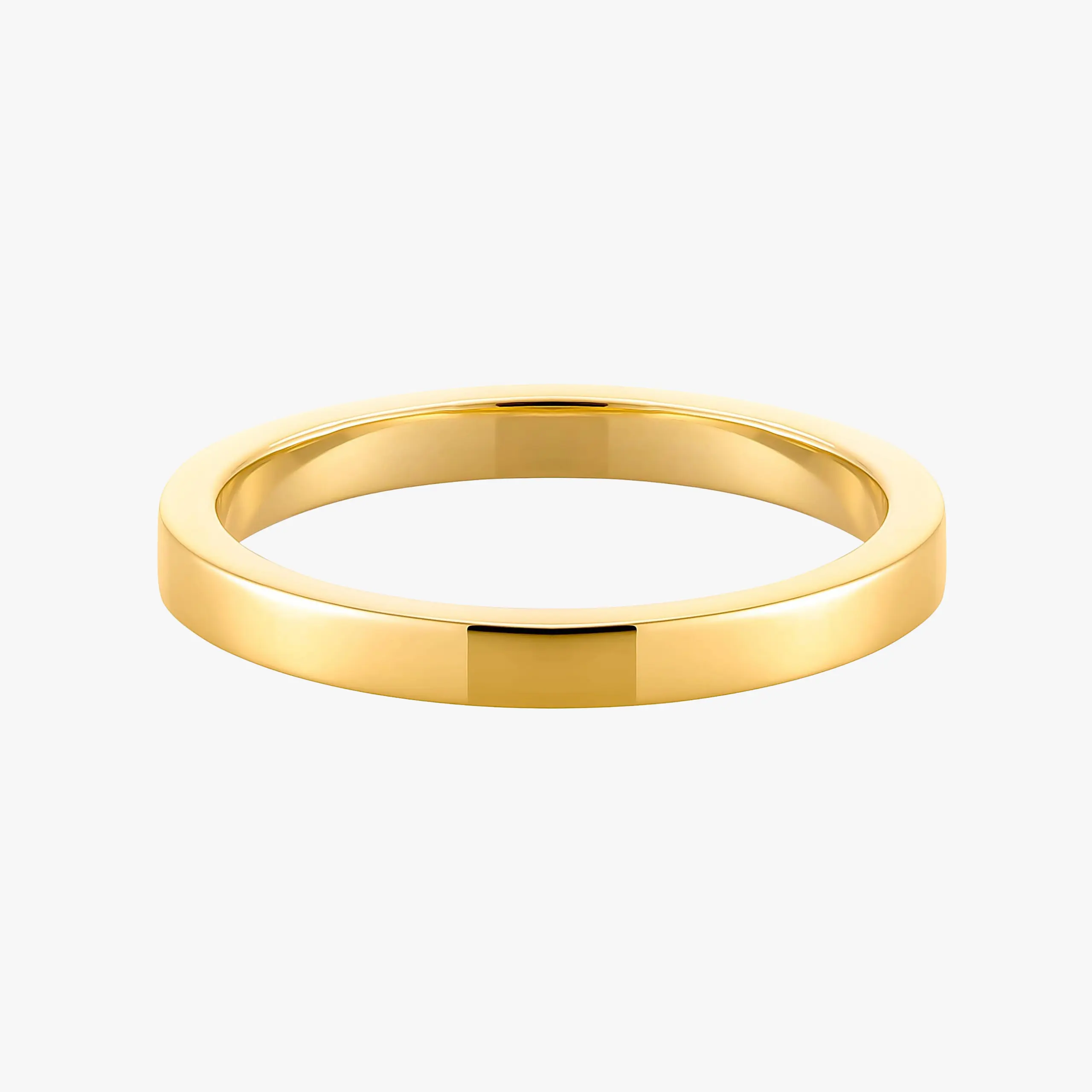 Argolla plana Oro Amarillo 1