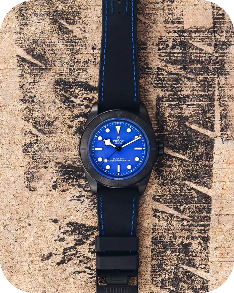 black bay ceramic blue