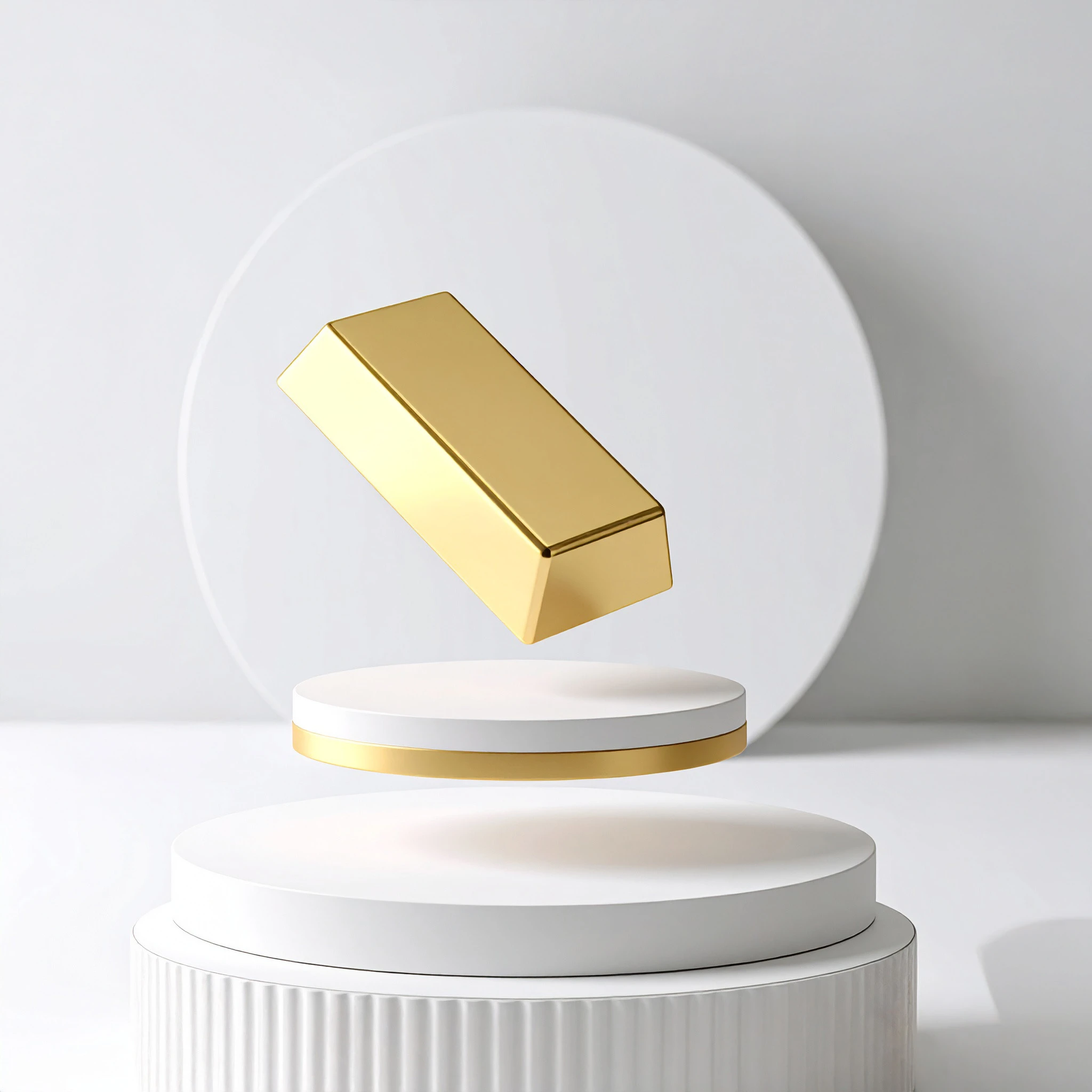 Material 1 Lingote de oro Amarillo