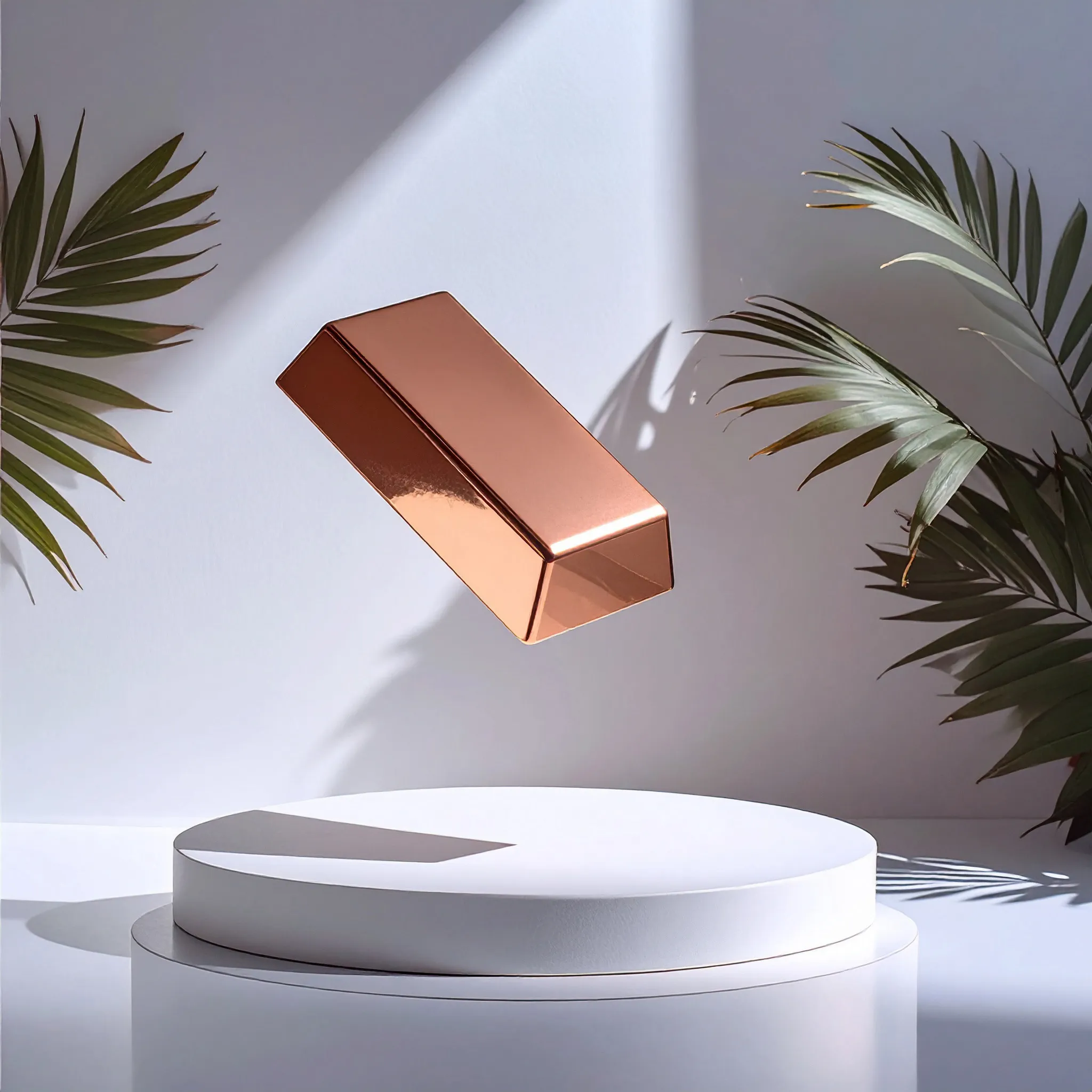 Material 3 Lingote de oro Rosa