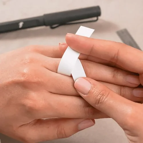 envolver tira joyeria bauer tallas de anillos